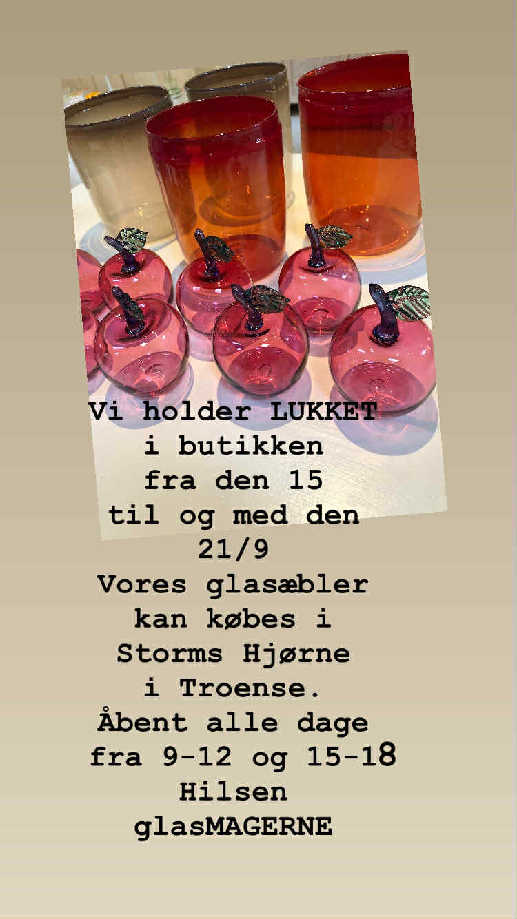 Lukket 15/9-21/9